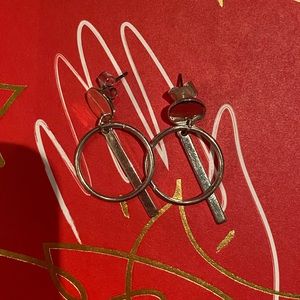H&M Silver Hoop Earrings